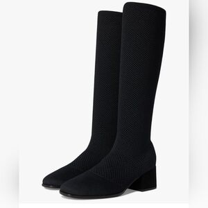 Eileen Fisher Black Alas Knit Boot